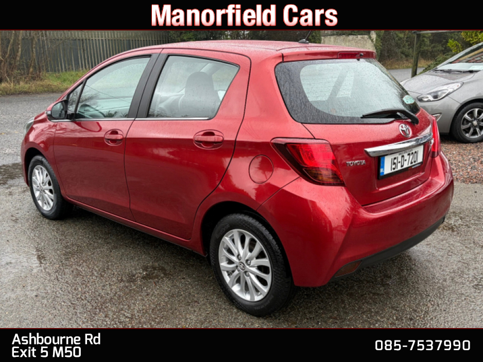 2015 Toyota Yaris SOL 1.33 PETROL 6 SPEED MANUAL 4DR HATCHBACK *ONE OWNER IRISH CAR* *TOP SPEC* *FULL TOYOTA SERVICE HISTORY* *NEW NCT 01/2027* *€200 ROAD TAX* *FINANCE ARRANGED TODAY* €10,450