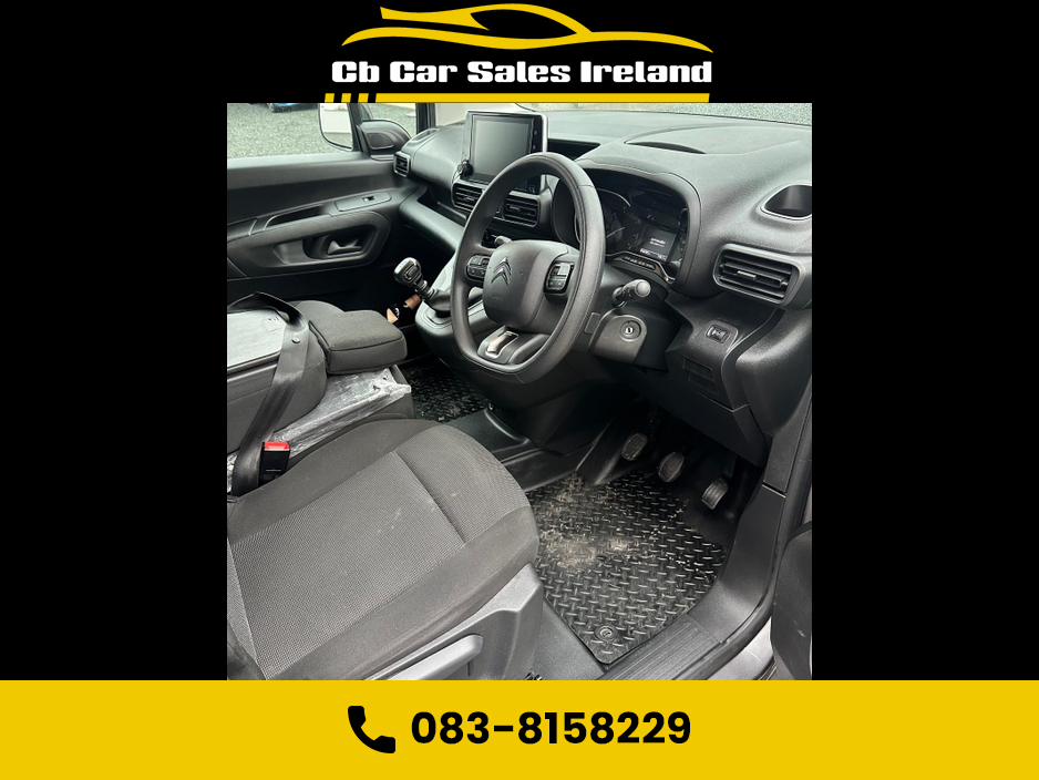 2023 Citroen Berlingo 1.5 BlueHDi 1000 Driver Edition M Panel Van 5dr Diesel Manual SWB Euro 6 (s/s) (100 ps) REVERSING CAMERA + SAT NAV + PARKING SENSORS! €19,950