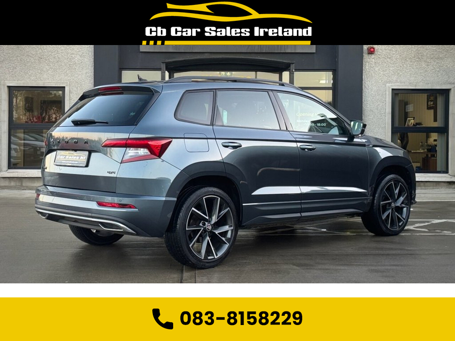2022 Skoda Karoq 2.0 TDI SportLine SUV 5dr Diesel DSG 4WD Euro 6 (s/s) (150 ps) 1 OWNER + GLASS SUNROOF + REVERSE CAMERA + HEATED SEATS