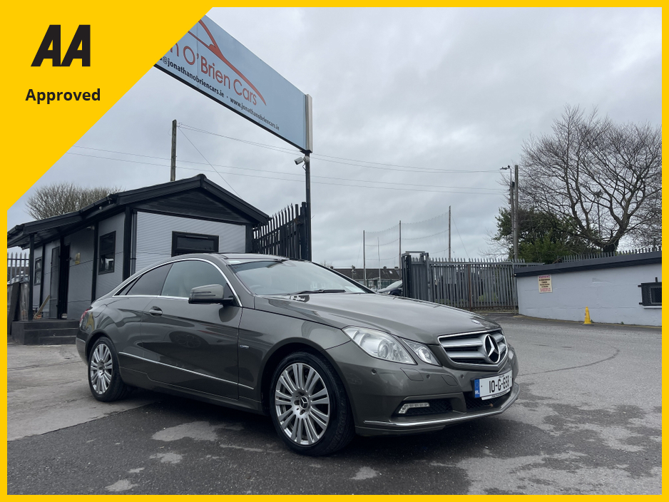 2010 Mercedes-Benz E Class E-COUPE CDI BLUE EFFICIENCY AUTO AVANTGARDE COUPE 2DR €7,500