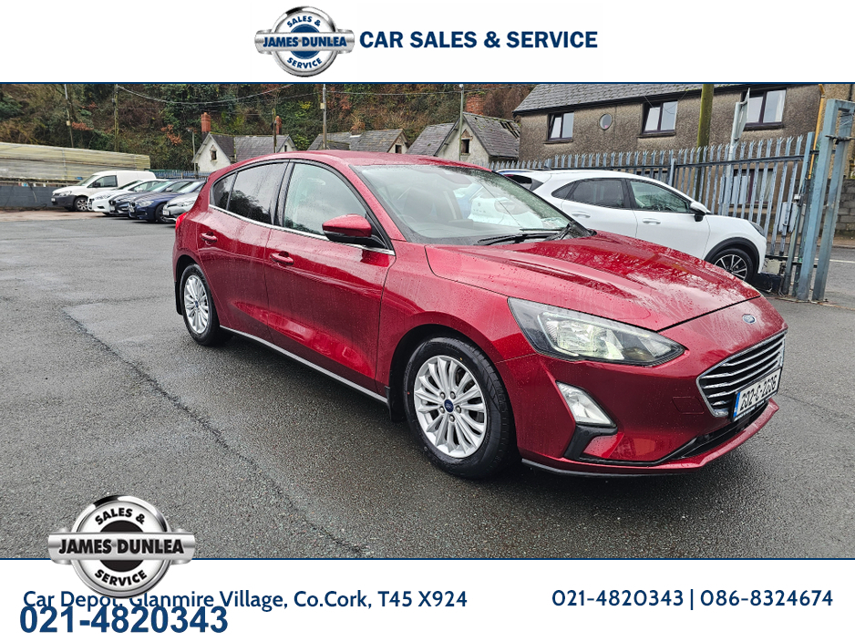 2020 Ford Focus TITANIUM 5DR 1.5 TD 120 BHP €18,750