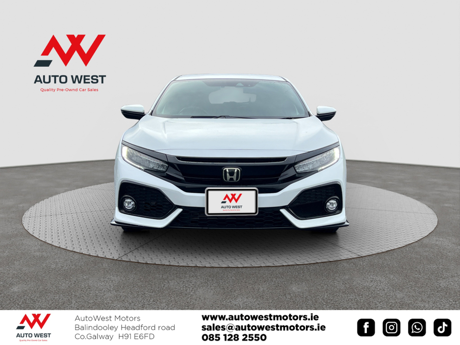 2018 Honda Civic 2018 Honda Civic 1.5 Turbo Sport  Automatic €18,950