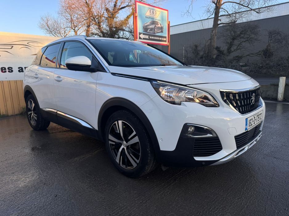 2018 Peugeot 3008 ALLURE 1.5 BLUE HDI 130 6 6.2 4DR €14,800