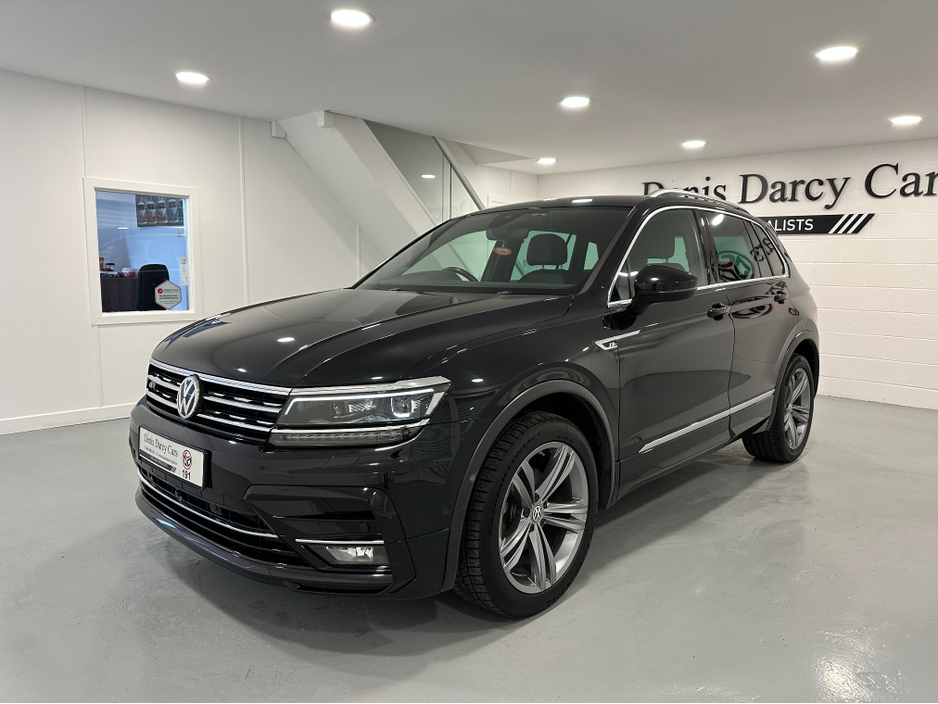 2019 Volkswagen Tiguan (191) TIGUAN 2.0TDI R LINE (LEATHER) DSG 4 MOTION LOW KMS VW/AUDI SPECIALISTS WWW.DENISDARCYCARS.IE €31,950