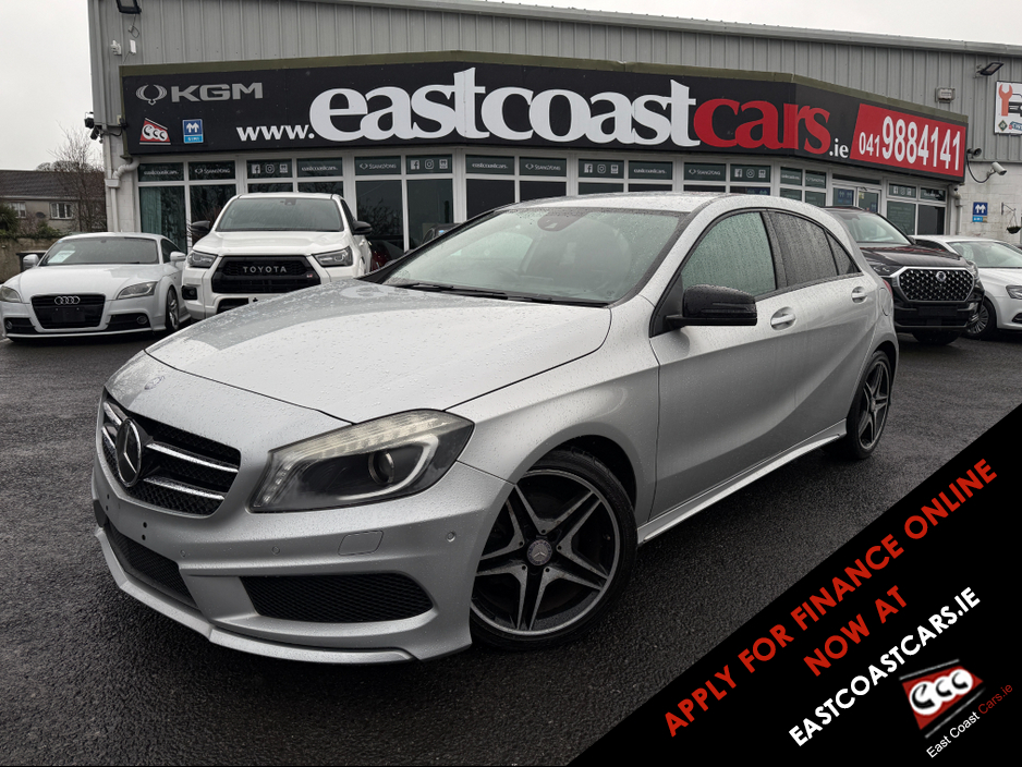 2013 Mercedes-Benz A Class ( 132 REG A180 AMG LINE NIGHT PACK AMG INTERIOR HALF LEATHER SEATS / HI SPEC / SYSTEM LOW ROAD TAX BAND / SIMI DEALER €13,450