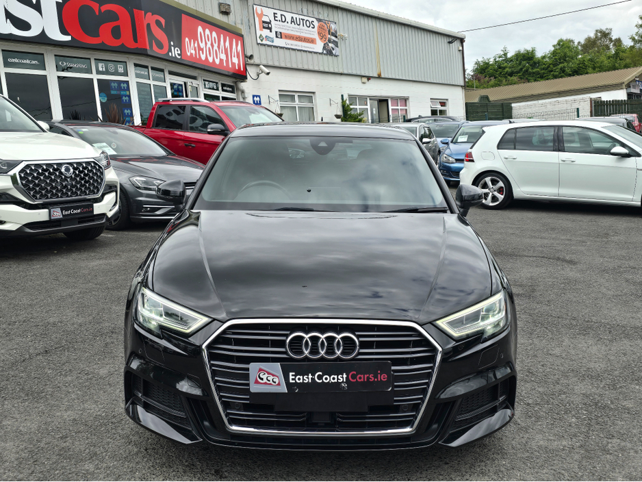 2018 Audi A3 S-LINE EDITION 1.4 TFSI  FACE-LIFT- SMARTPHONE INTERFACE- SATNAV - VIRTUAL COCKPIT - NAVIGATION REVERSING CAMERA -BLIND SPOT - PARKING SENSORS-  LEATHER €21,950