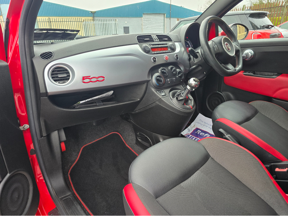 2014 Fiat 500 1.2 S 69BHP 3DR €6,750