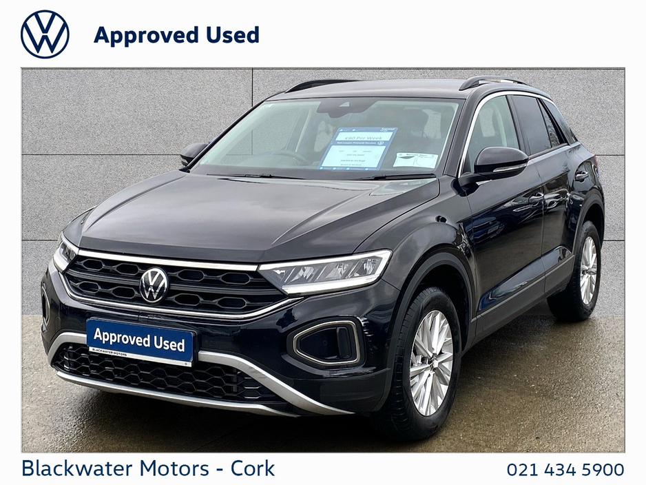 2023 Volkswagen T-Roc 1.0TSI 110BHP LIFE WITH REAR VIEW CAMERA €28,995