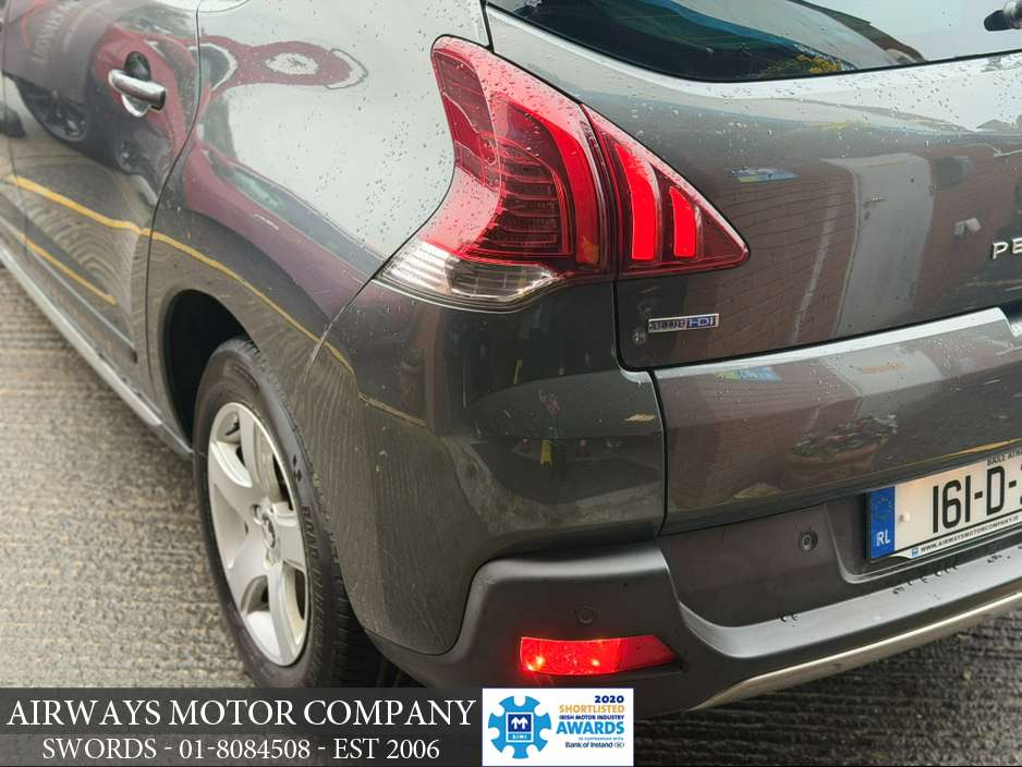 2016 Peugeot 3008 ALLURE 1.6D AUTO 5DR €8,650