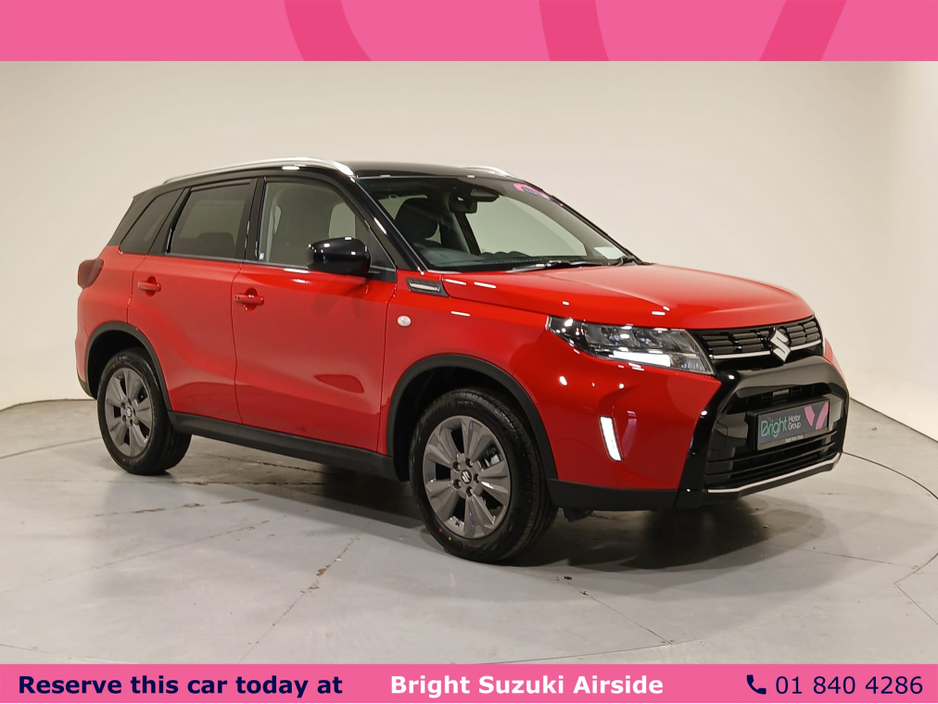 2026 Suzuki Vitara Cost of living discount see below: Motion 1.4 Manual Hybrid (now with up to a 10 year warranty) €33,250