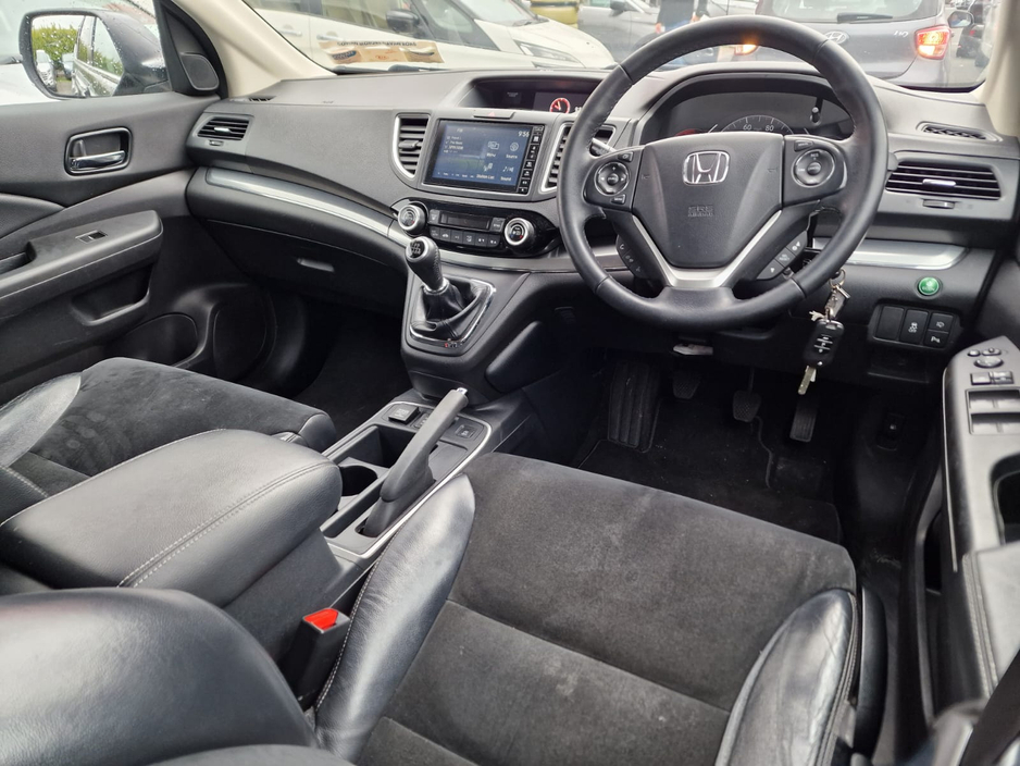 2016 Honda CR-V 1.6 I DTEC SR NAV 2 REMOTE KEYS NCT 09/26 5 SEATER €14,900