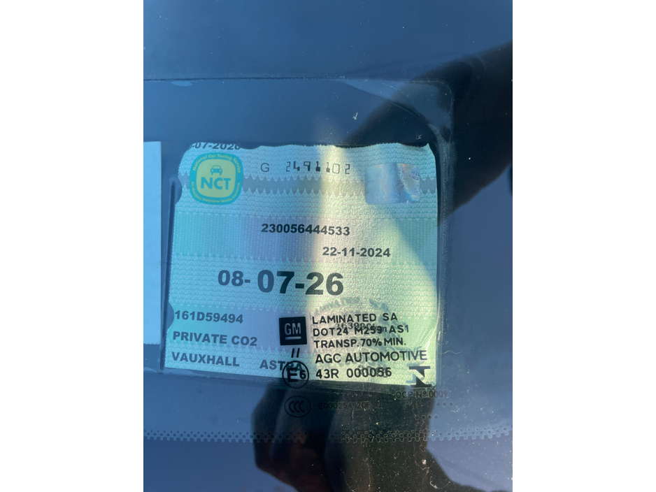 2016 Vauxhall Astra  €7,250