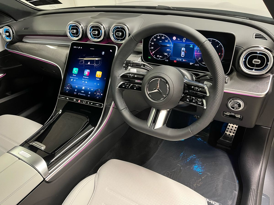 2026 Mercedes-Benz C Class 200d AMG - 18 Inch Alloys - Reversing Camera - Ambient Lighting - Sat Nav - Climate Control - Electric Heated Memory Seats - Apple CarPlay/Android Auto €64,703