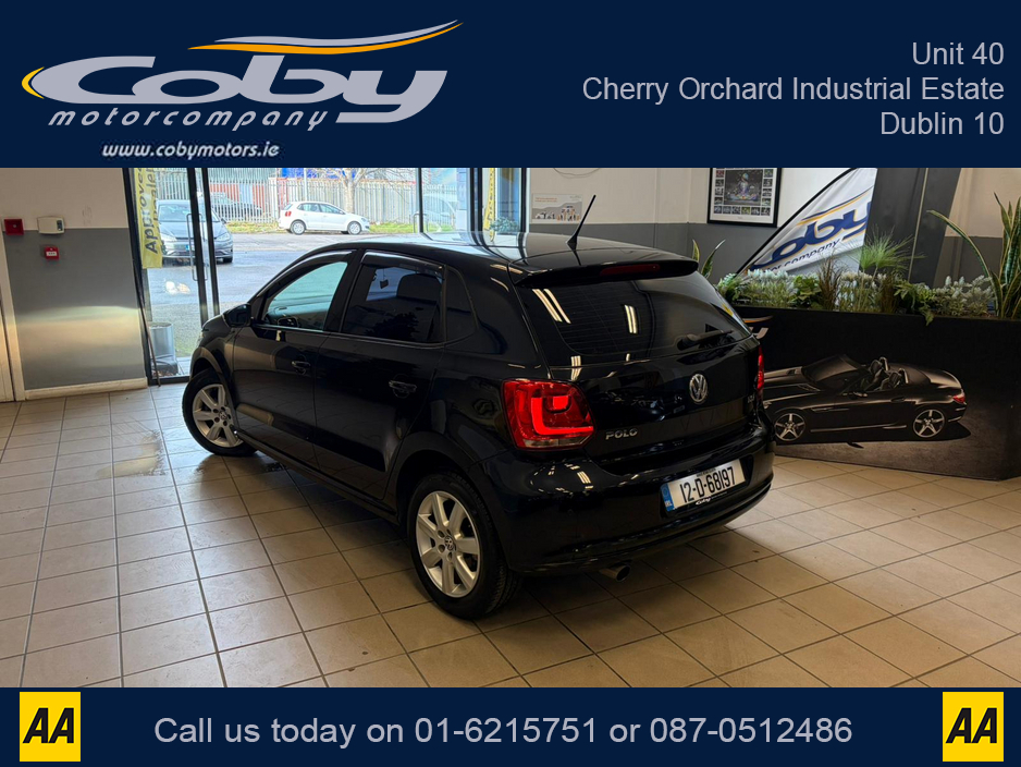 2012 Volkswagen Polo 1.2 AUTO. New NCT & Service done before collection, Alloy Wheels, Climate Control, Car Play, Sat Nav, Auto Lights/Wipers, CD Player, Luggage Cover, Folding Rear Seats, Electric Mirrors/Windows & more. €8,450
