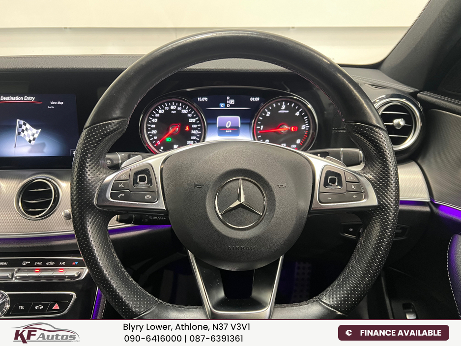 2018 Mercedes-Benz E Class E220d AMG Line 191bhp 4dr Auto - 181 Reg €23,995