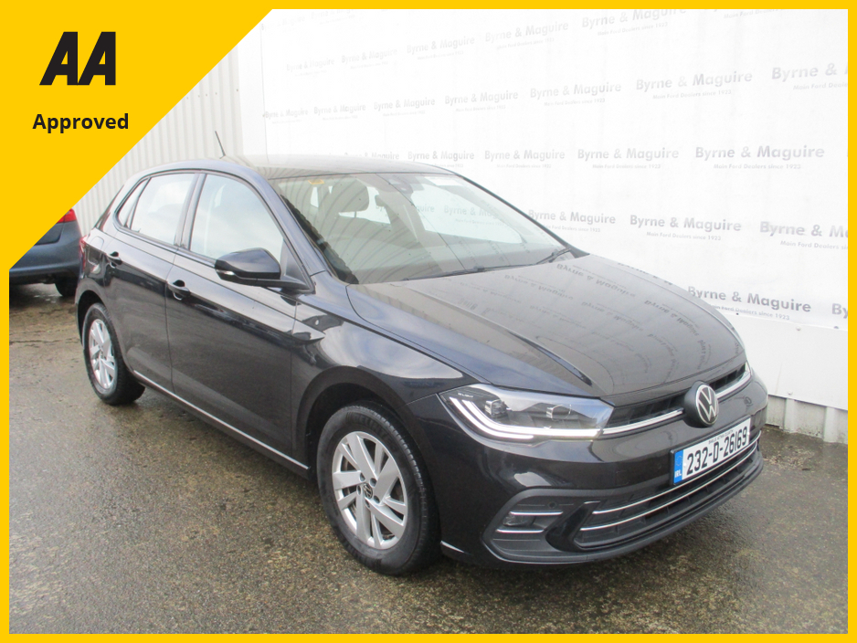 2023 Volkswagen Polo STYLE 1.0 PETROL AUTOMATIC HIGH SPEC FULLY SERVICED AND GUARANTEED €21,500