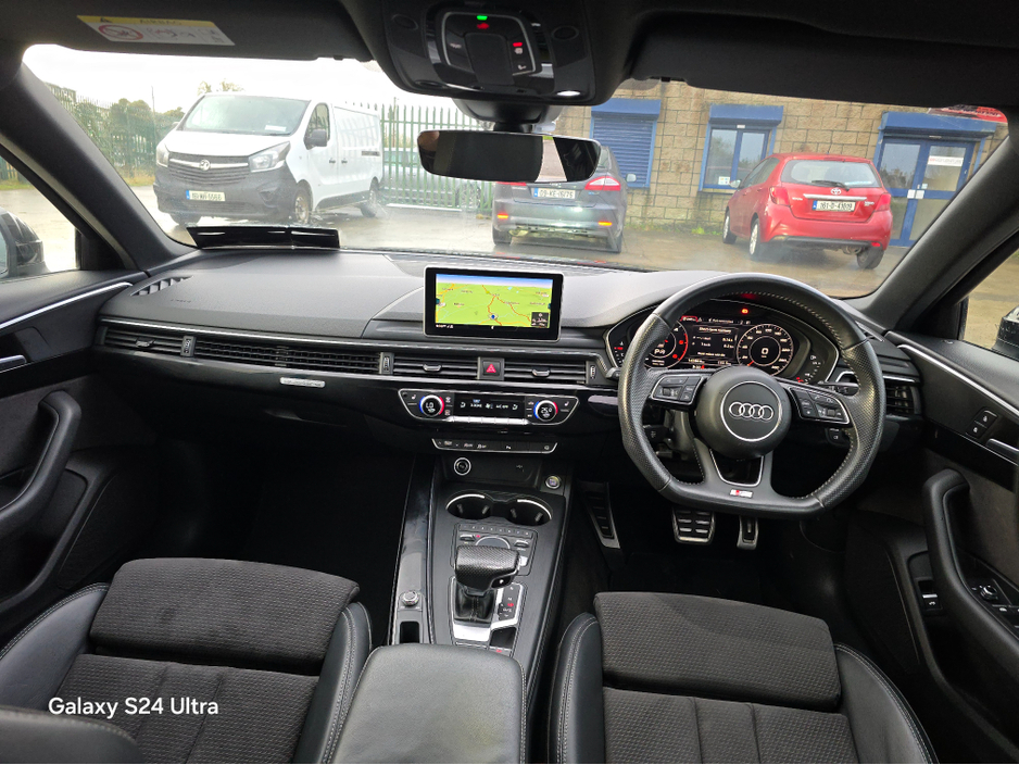2018 Audi A4 2.0 TDI S LINE QUATTRO 4 D AUTO 190PS 4DR BLACK EDITION €25,950