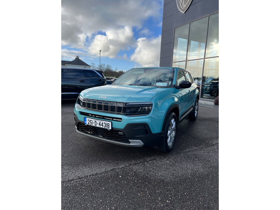 2025 Jeep Avenger 1.2 PETROL 100HP MT Altitude