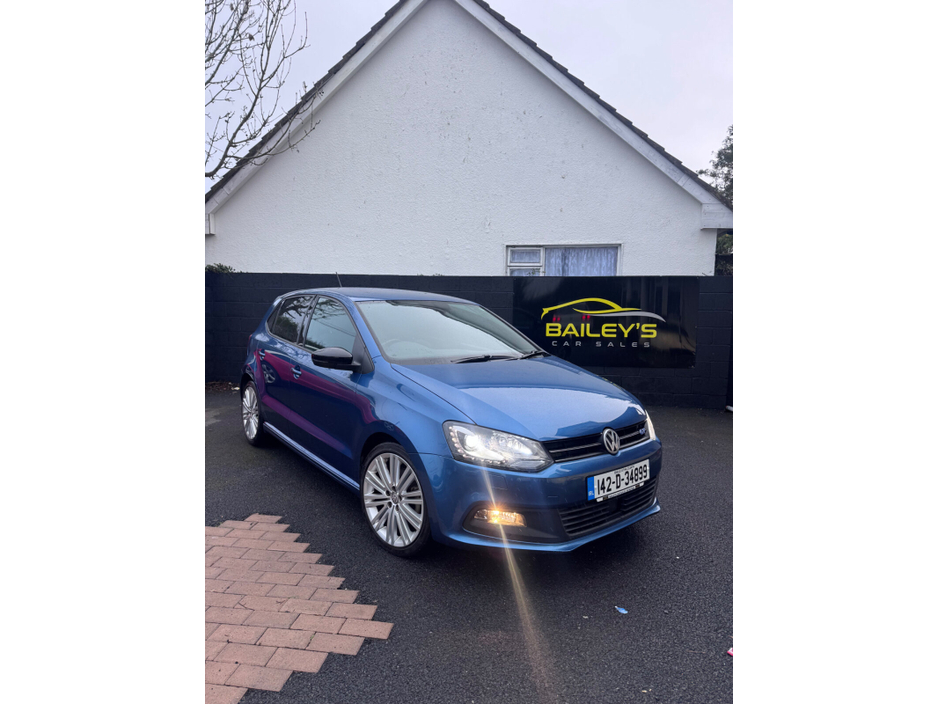 2014 Volkswagen Polo 1.4 TSI 5DR 150HP BlueGT DSG €10,950