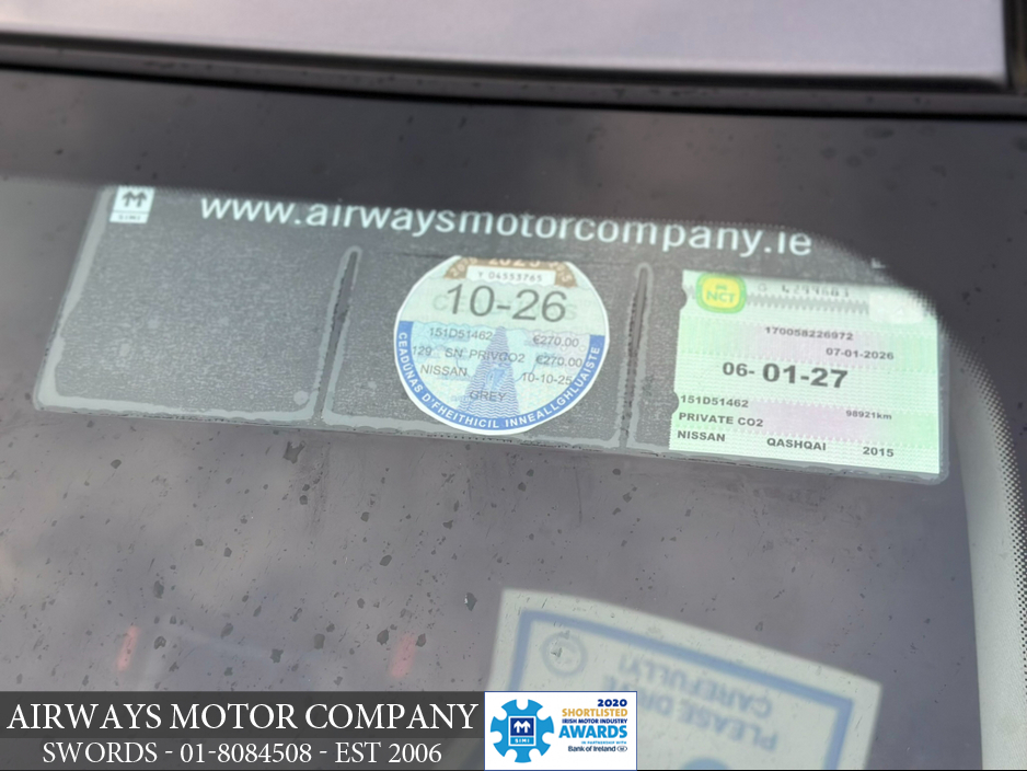 2015 Nissan Qashqai 1.2 DIG-T - FRESH NCT €10,850