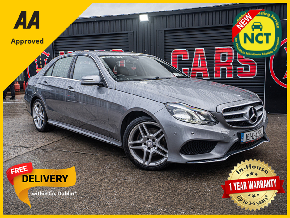 2015 Mercedes-Benz E Class 2015 E220 AMG Line Auto/New NCT/1yr warranty €15,888