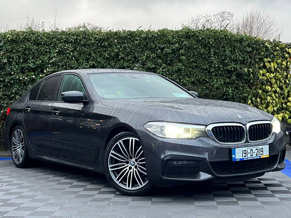 2019 BMW 5 Series 520d M-SPORT * READY TO DRIVE AWAY TODAY * // LEATHER HEATED SEATS // 19" M-SPORT ALLOYS // PARKING SENSORS FRONT & REAR €27,900