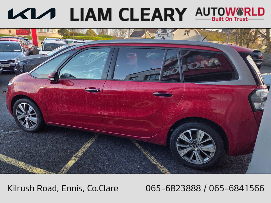 2015 Citroen Grand C4 Picasso GRAND 1.6 BLUE HDI 1 120 EXCLUSIVE + 120BHP 5DR €9,250