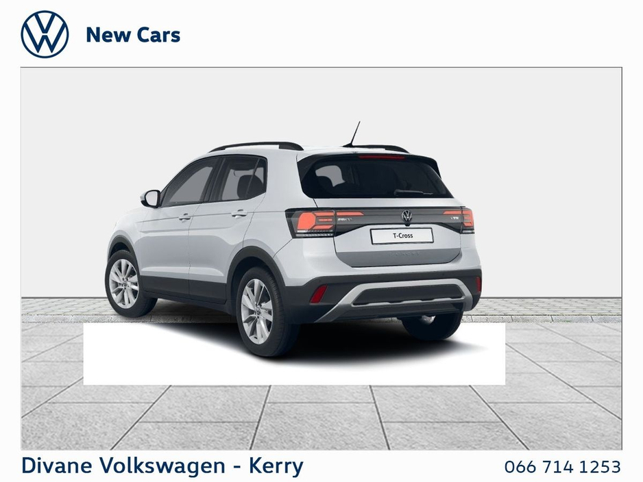 2026 Volkswagen T-Cross EDITION 75 1.0 PETROL 95BHP €34,900
