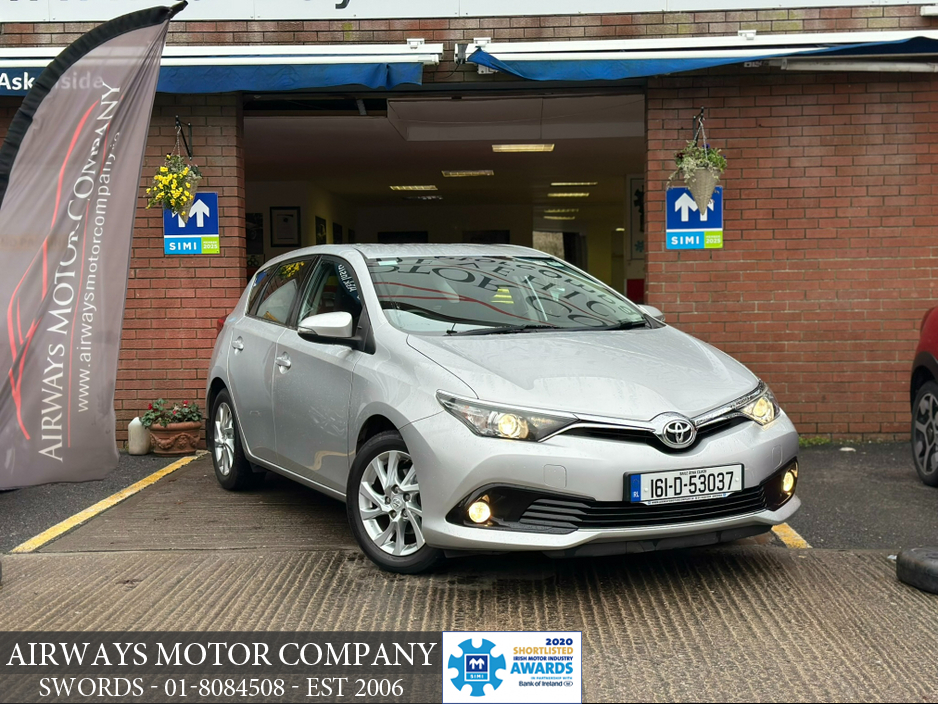 2016 Toyota Auris 1.2T ICON 5DR - LOW KMS €14,995