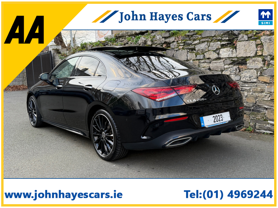 2023 Mercedes-Benz CLA Class AMG LINE PREMIUM PLUS NIGHT E LINE PREMIUM PLUS NIGHT EDITION//PANORAMIC SUNROOF//IMMACULATE CONDITION//SIMI AND AA DEALER €36,950