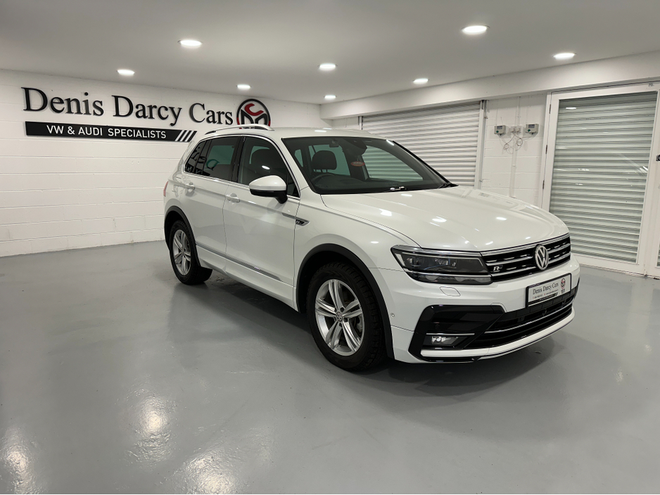 2019 Volkswagen Tiguan (191) TIGUAN 2.0TID R LINE DSG 4 MOTION LOW KMS VW/AUDI SPECIALISTS WWW.DENISDARCYCARS.IE €31,950