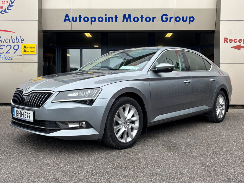 2018 Skoda Superb 1.6 TDI 120bhp Style €18,950