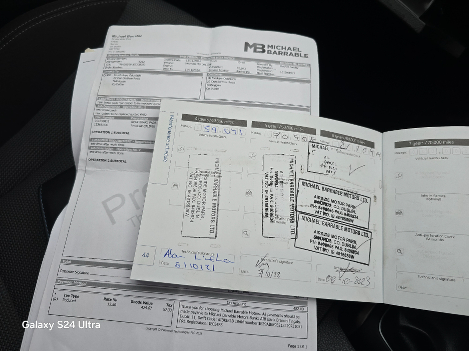 2016 Hyundai i30 1.4 SE BL/DR 5DR €6,950