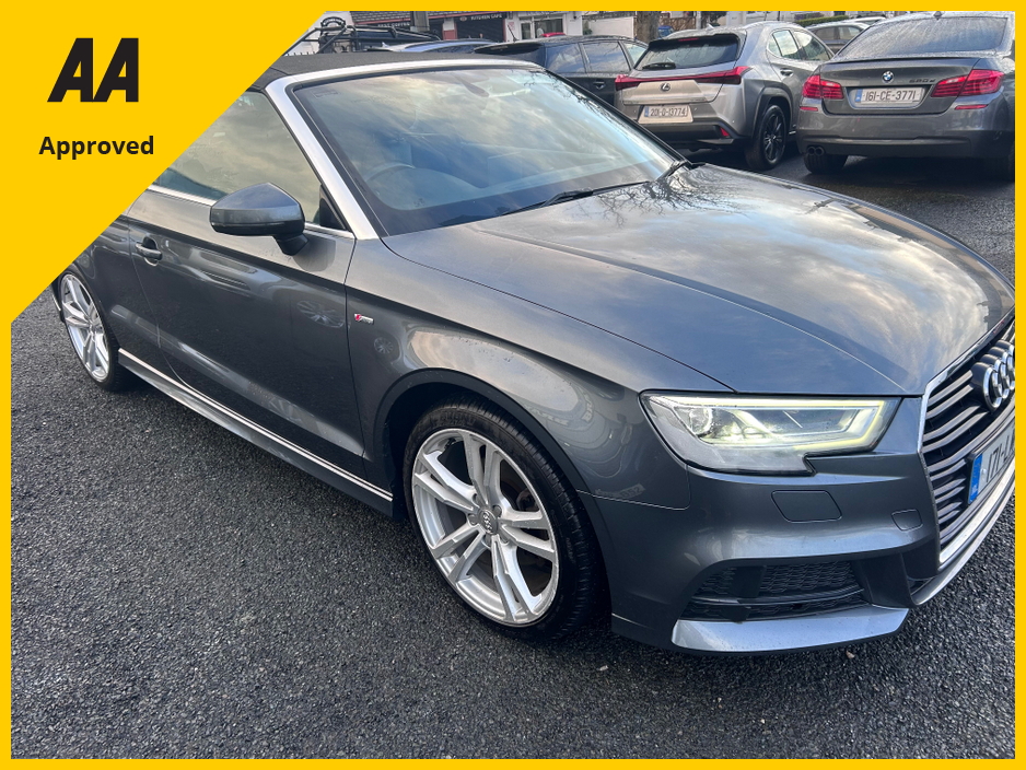 2017 Audi A3 2017 AUDI A3 2.0TDI S LINE CABRIO €17,950