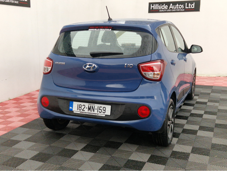 2018 Hyundai i10 DELUXE 4DR 1.0 PETROL MANUAL 5DR LOW MILAGE, 12 month warranty €10,950