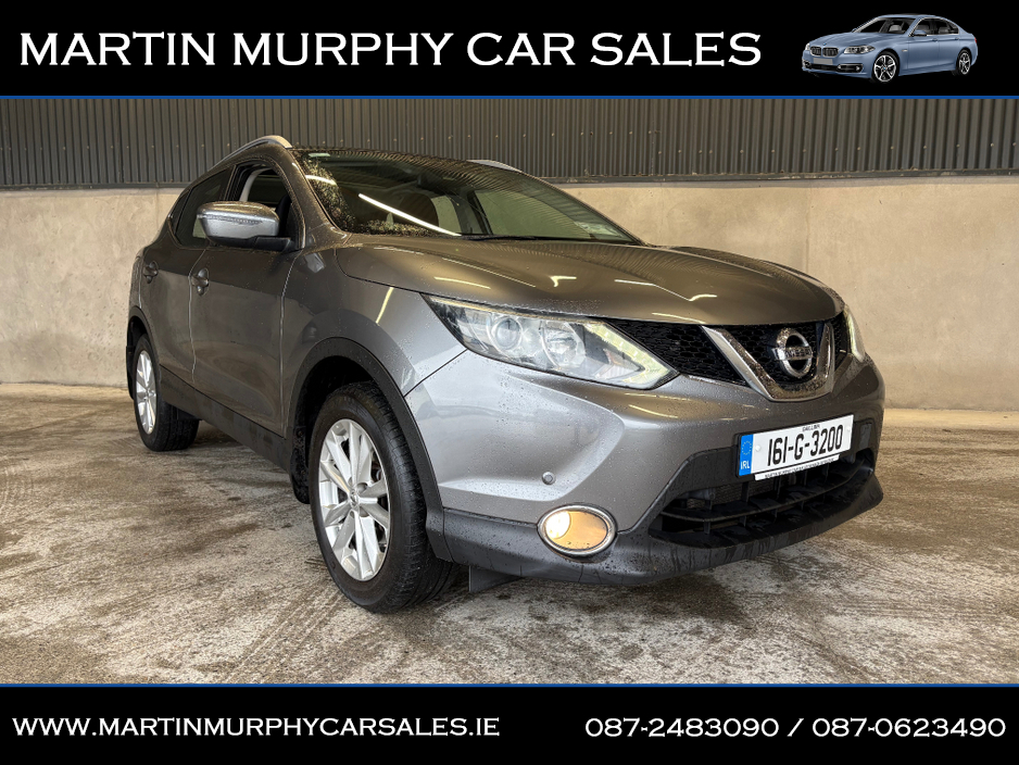 2016 Nissan Qashqai 1.2 PETROL SV LOW KMS €11,450