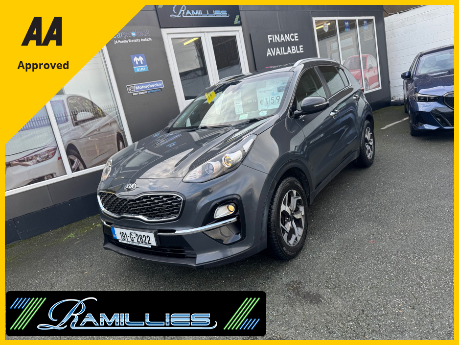 2019 Kia Sportage 1.6D K3 Huge Spec, 12 Month Warranty €15,950