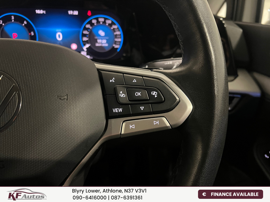2023 Volkswagen Golf Life 2.0TDI 115bhp 5dr Auto - 231 Reg €29,995