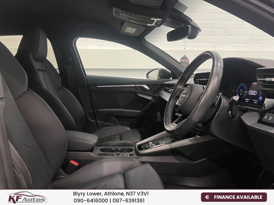 2023 Audi A3 Sportback S Line 40 TFSI-E PHEV 5dr 201bhp S-Tronic Auto - 231 Reg €31,995