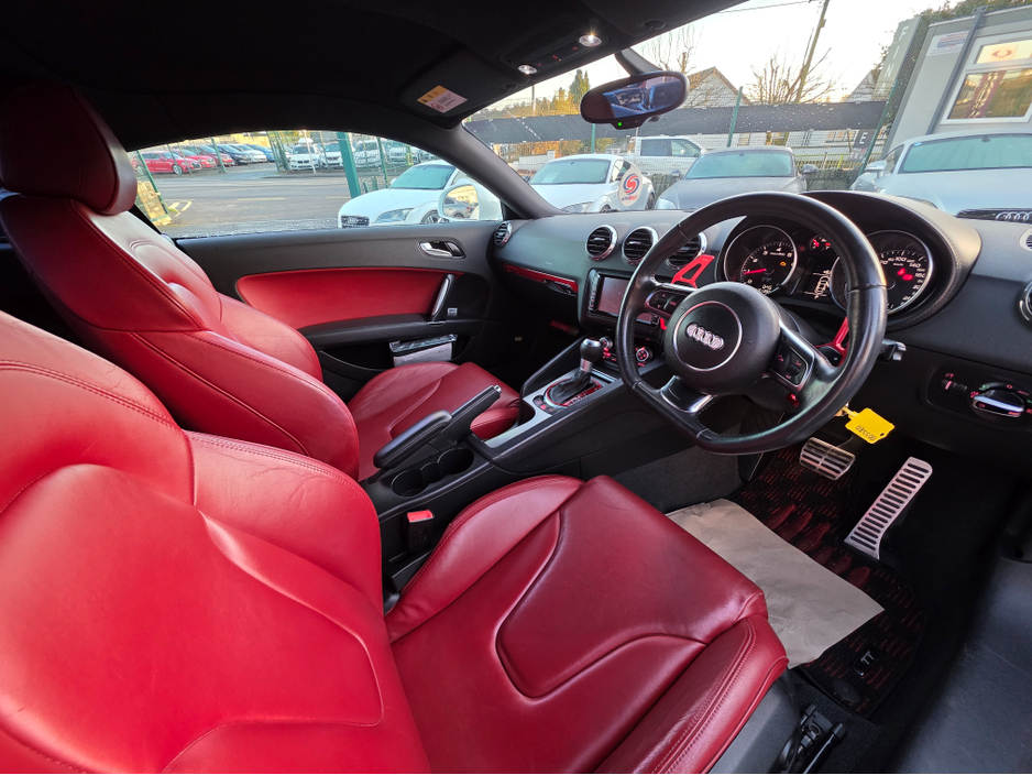2012 Audi TT 1.8 TFSI AUTO FULL RED LEATHER SEATS REV CAMERA ALLOYS SIMI DEALERA €13,750