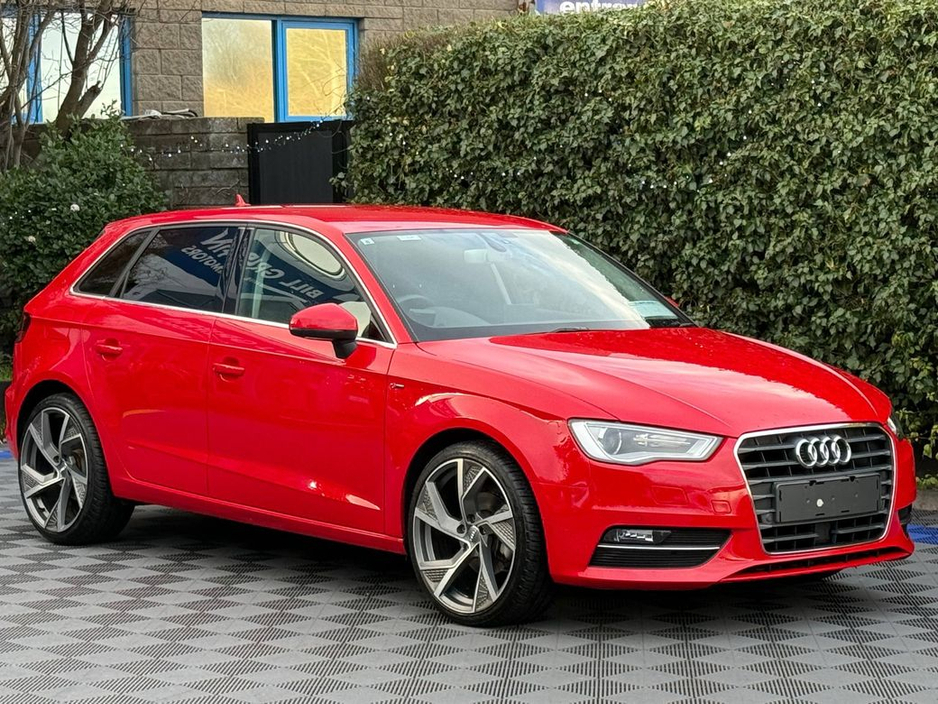2015 Audi A3 S-LINE PACK 1.4 TFSI // 19" S-LINE ALLOYS // BLUETOOTH MUSIC // PARKING SENSORS €15,900