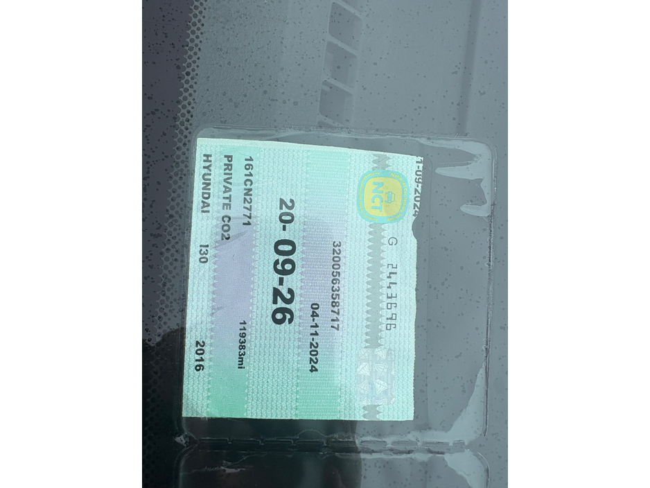 2016 Hyundai i30 SE 110PS 5DR €9,950