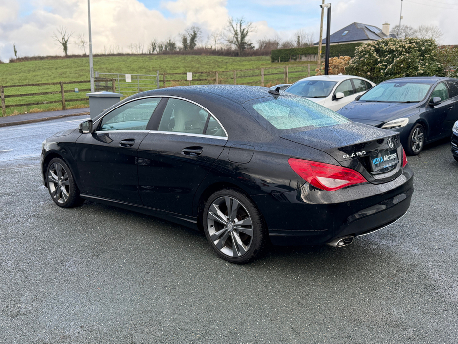 2014 Mercedes-Benz CLA Class CLA 180 URBAN 1.6 PETROL 122 BHP 4DR MANUAL // FULL LEATHER // PRO BLUETOOTH MEDIA // CHROME PACK // BUCKET SPORT SEATS // STUNNING CAR THROUGHOUT €10,950