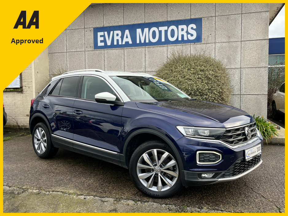 2020 Volkswagen T-Roc STYLE DESIGN AUTOMATIC 2.0 DIESEL //KEYLESS ENTRY//2 TONE PAINT//ADAPTIVE CRUISE CONTROL//REVERSE CAMERA// €23,950