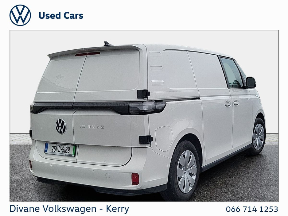2026 Volkswagen ID.Buzz Cargo PLUS ELECTRIC VAN 425KM RANGE 86KWH 204HP €52,950