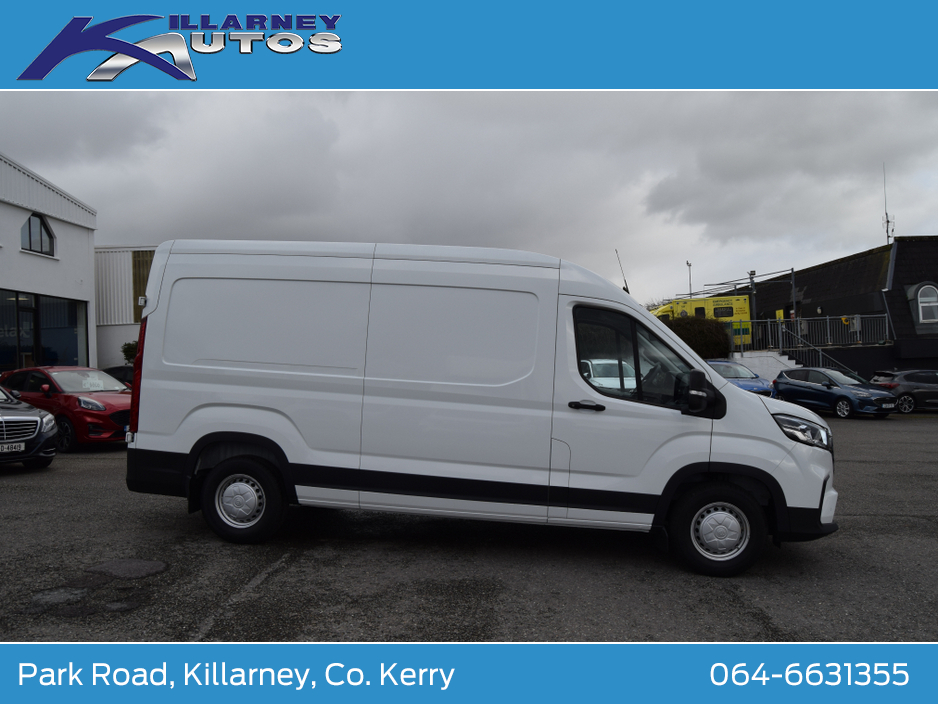 2026 Maxus Deliver 9 LWB 2.0TDCi 150BHP Price is plus vat. €25,928