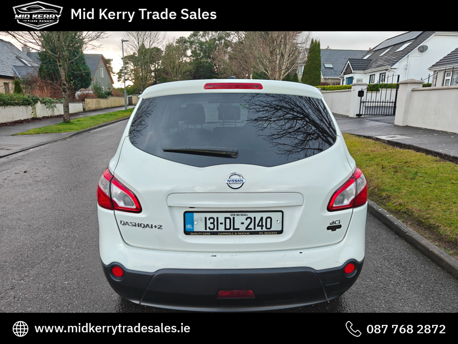 2013 Nissan Qashqai +2 + 2 1.5 DCI ACENTA 5DR 104BHP €4,995