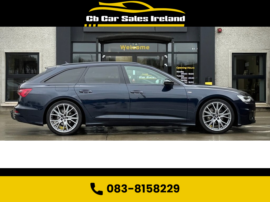 2022 Audi A6 S LN BLK 40TDI MHEV AVANT TDI QUATTRO LINE EDITION BLACK €46,200