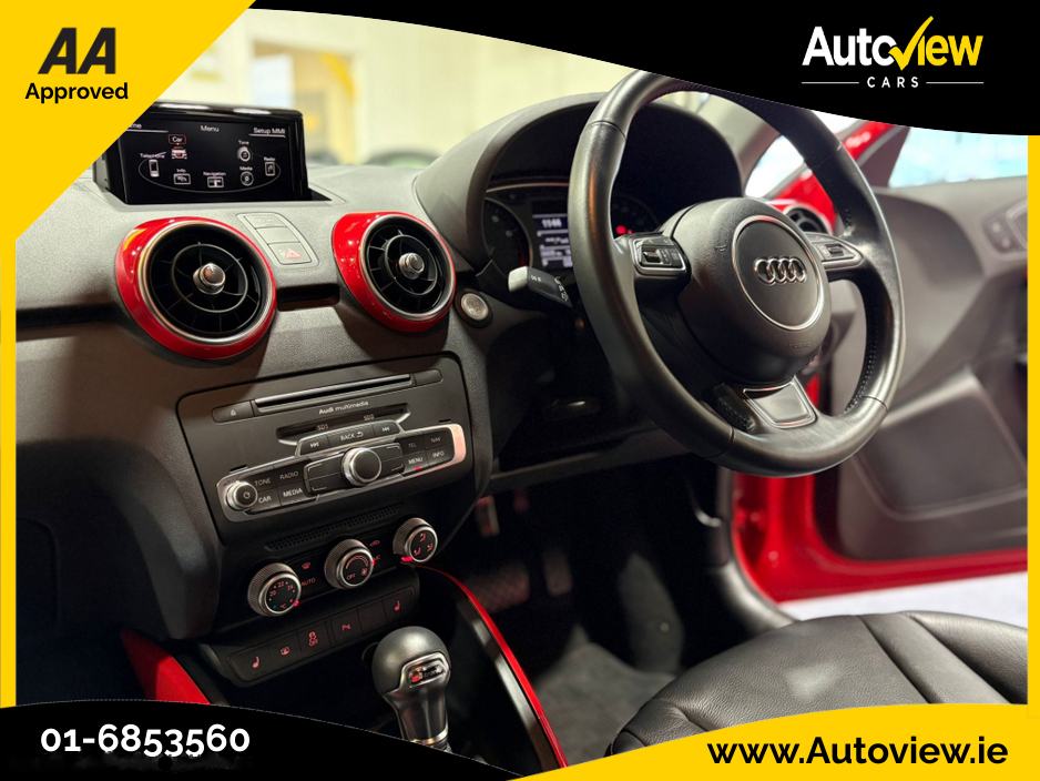 2017 Audi A1 1.0 TSFI S-Line Styling 7 Speed S-Tronic Automatic. AA APPROVED // FINANCE & NATIONWIDE DELIVERY AVAILABLE // SIMI DEALER €15,595