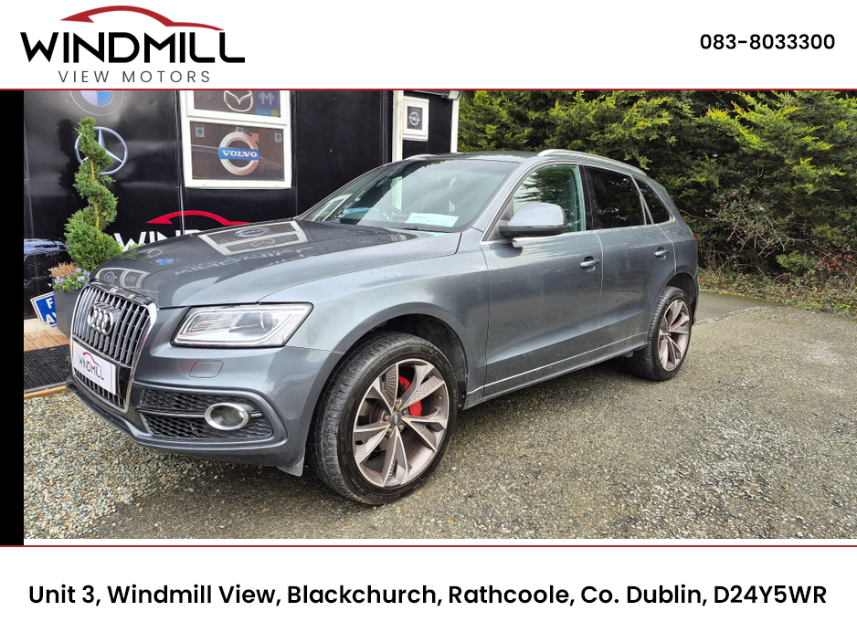 2013 Audi Q5 2.0 TDI 177 QUATTRO S 4DR ST-LINE €13,950